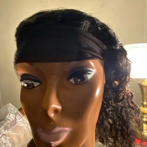 100% HUMAN HAIR HEADBAND WIG!!!